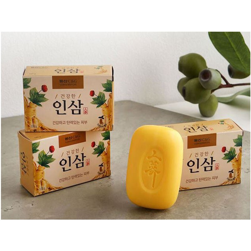 3x Ginseng Soaps 100g x 3ea 3bars made Korea