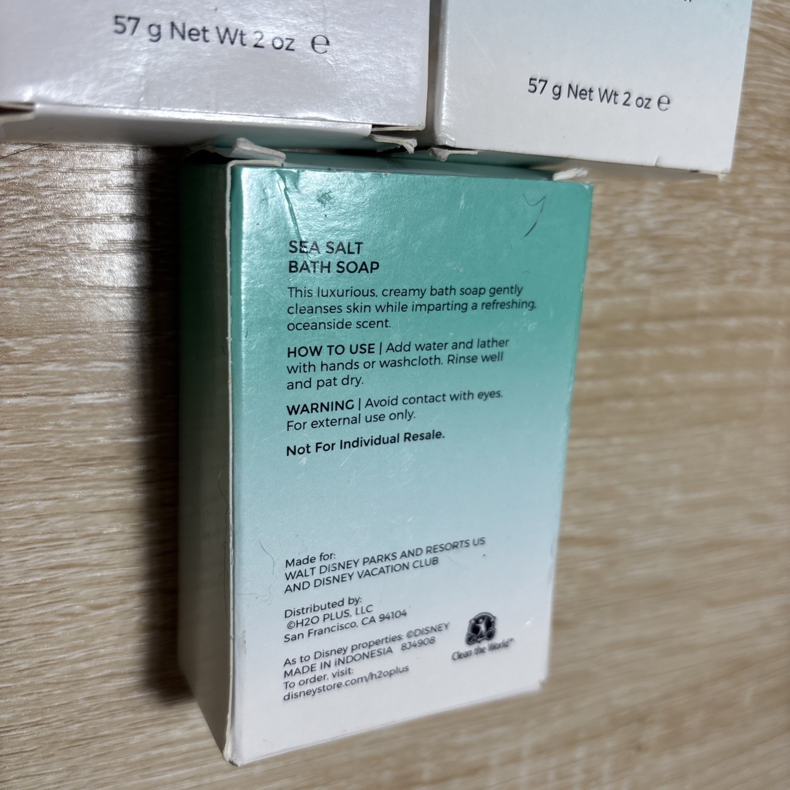 Disney Resorts H2O – 3 Sea Salt Bath Soaps