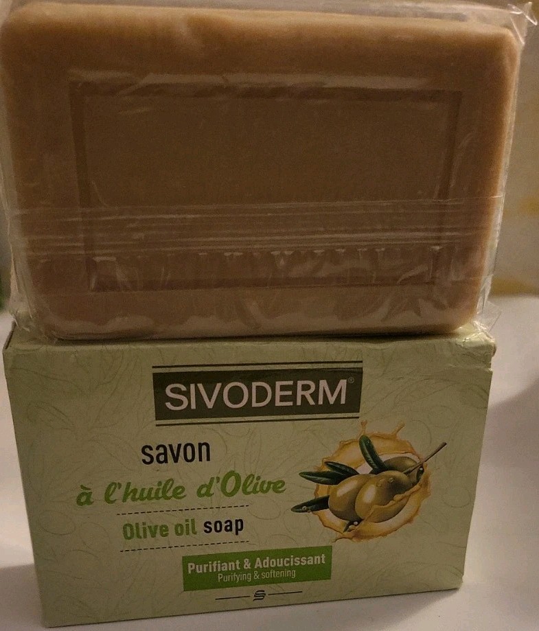 1×SIVODERM SOAPFace Body PurifyingSofteness w Olive Oil 230g 8.11oz