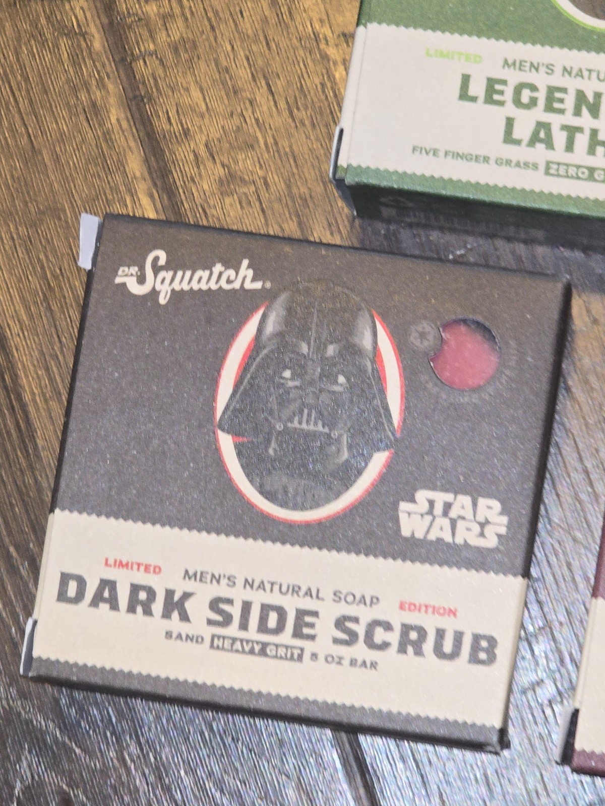 LOT of 5 Squatch STAR WARS soap Legendary Wisdom Hope Ruthless Dark Side New Set