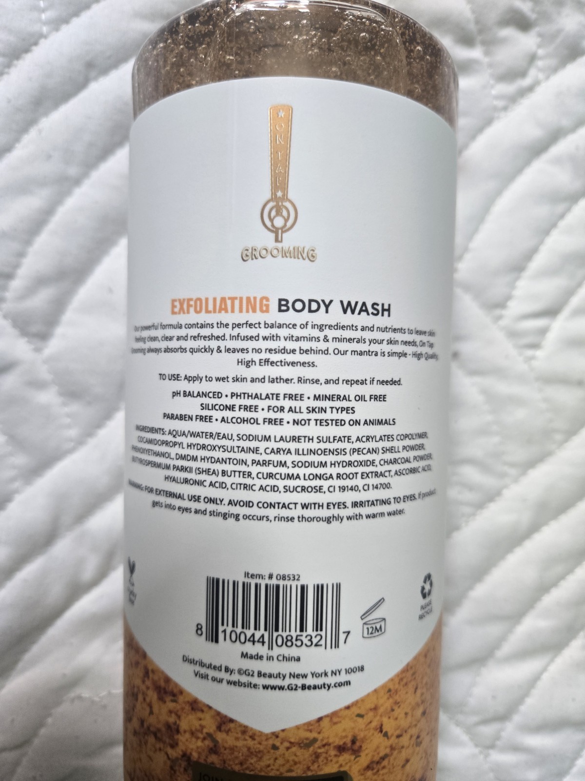 Golden Turmeric Men’s Body Wash 33oz + Provence Turmeric Kojic Soap Bar…