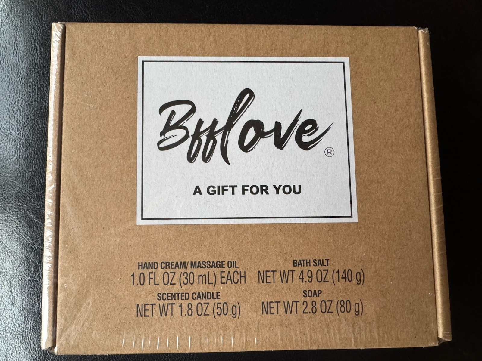 BFF LOVE CHERRY BLOSSOM 4 PIECE SPA GIFT SET -NIB