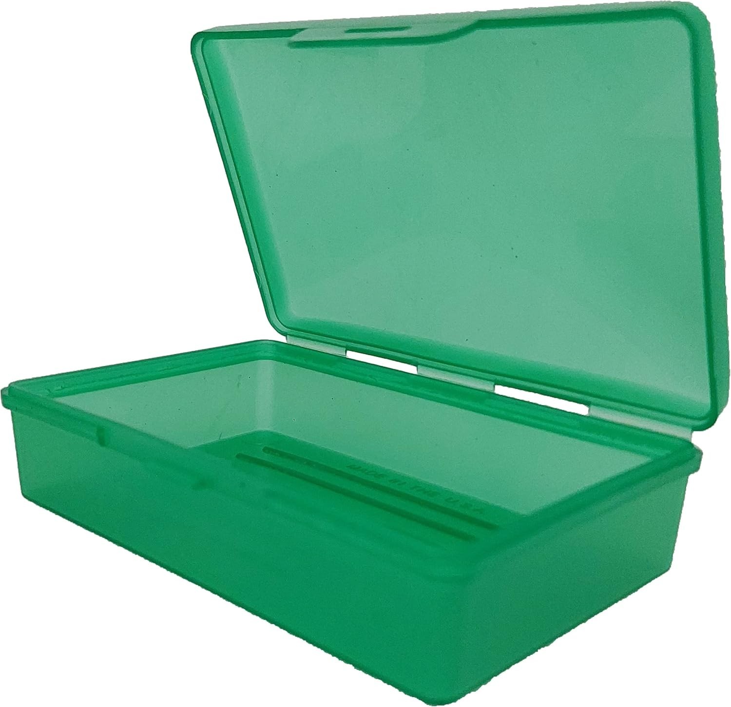 Soap Box Green, 1 Ct – Made in The – Soapbox with Hinged Lid and Secure Latch