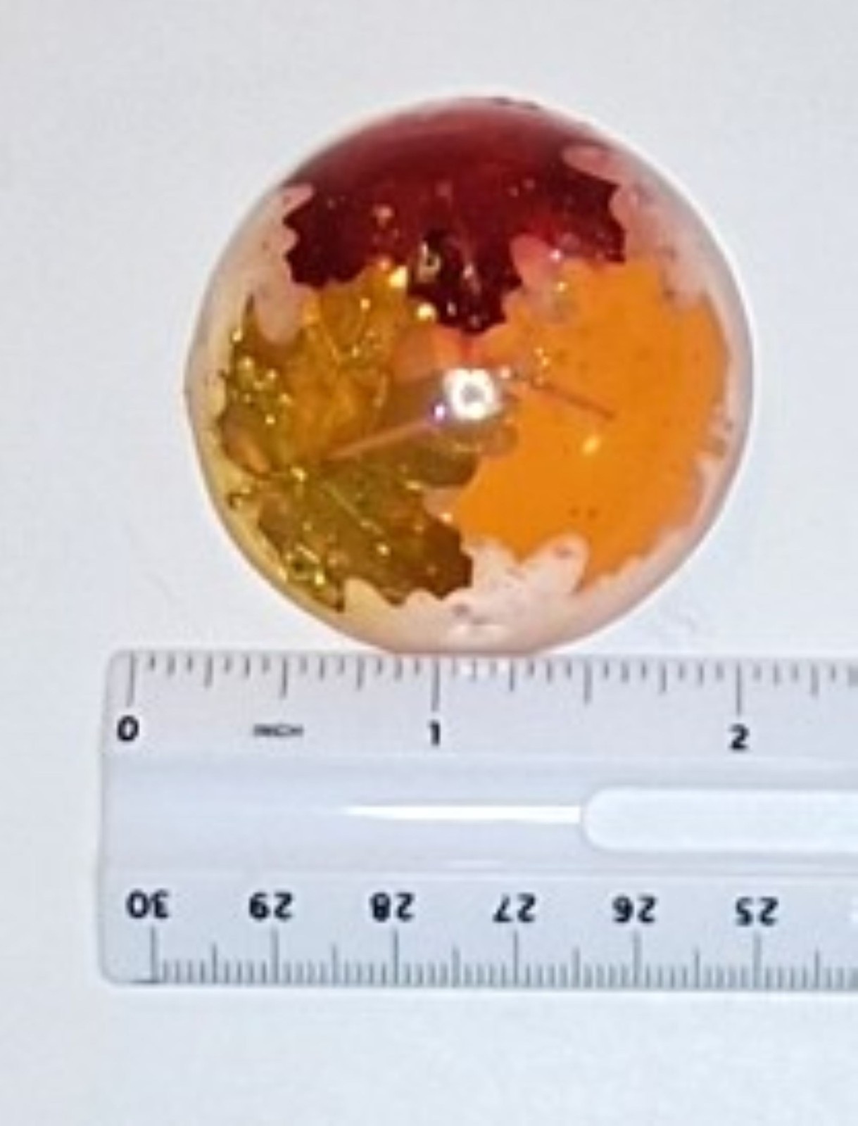 Autumn Maple Leaves Unscented Vegan Soap Rounds 1 Pound Hypoallergenic