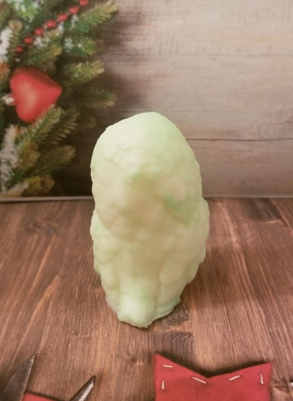 Handmade “Owl” Shaped ORGANIC SOAP. Various Colors And Scents Available