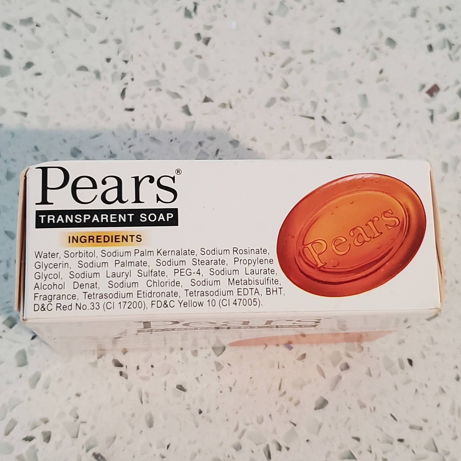 Pears Transparent Soap Gentle Care 3.5 oz 100g Glycerin Bar New in Box