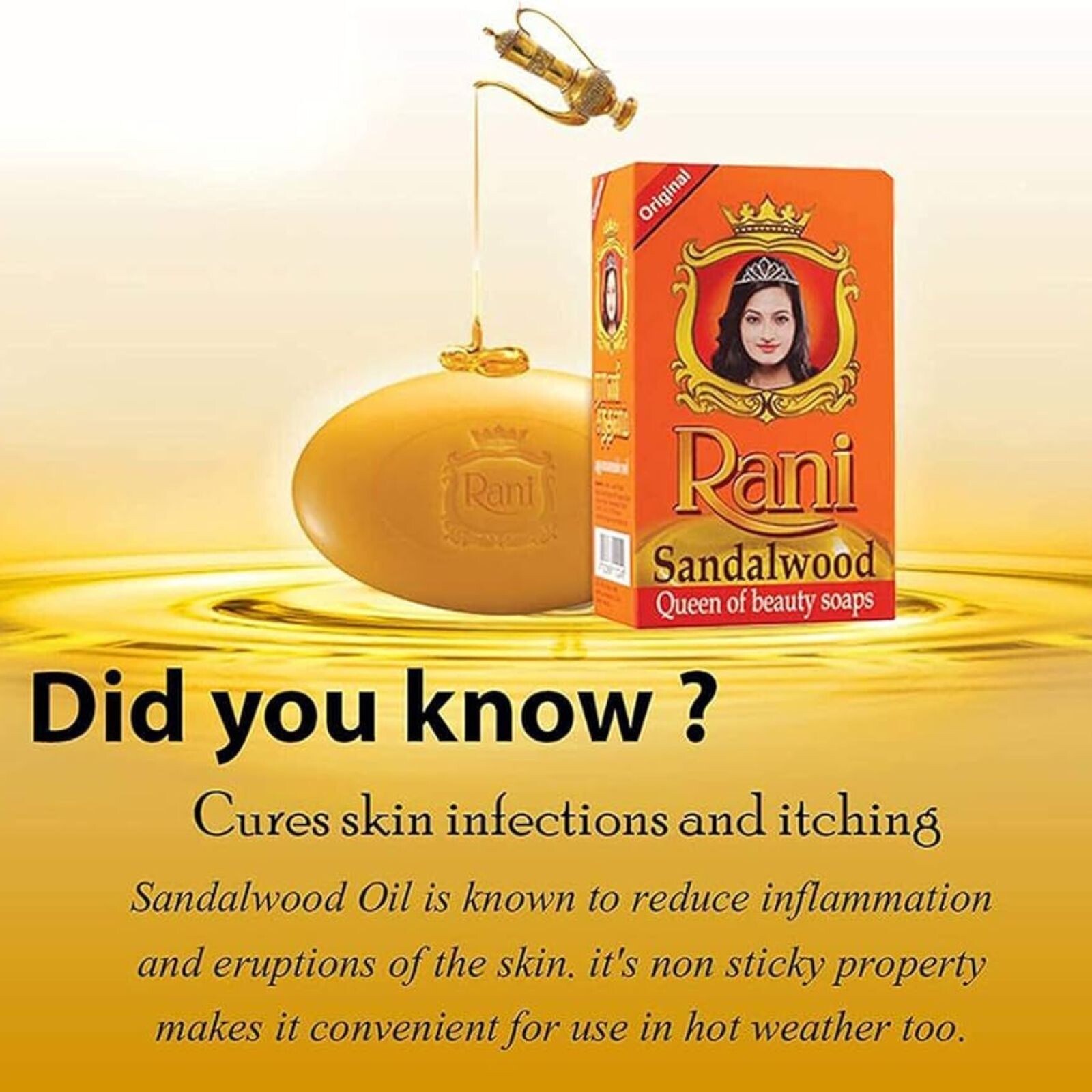 Rani Ayurvedic Beauty Soap 90g