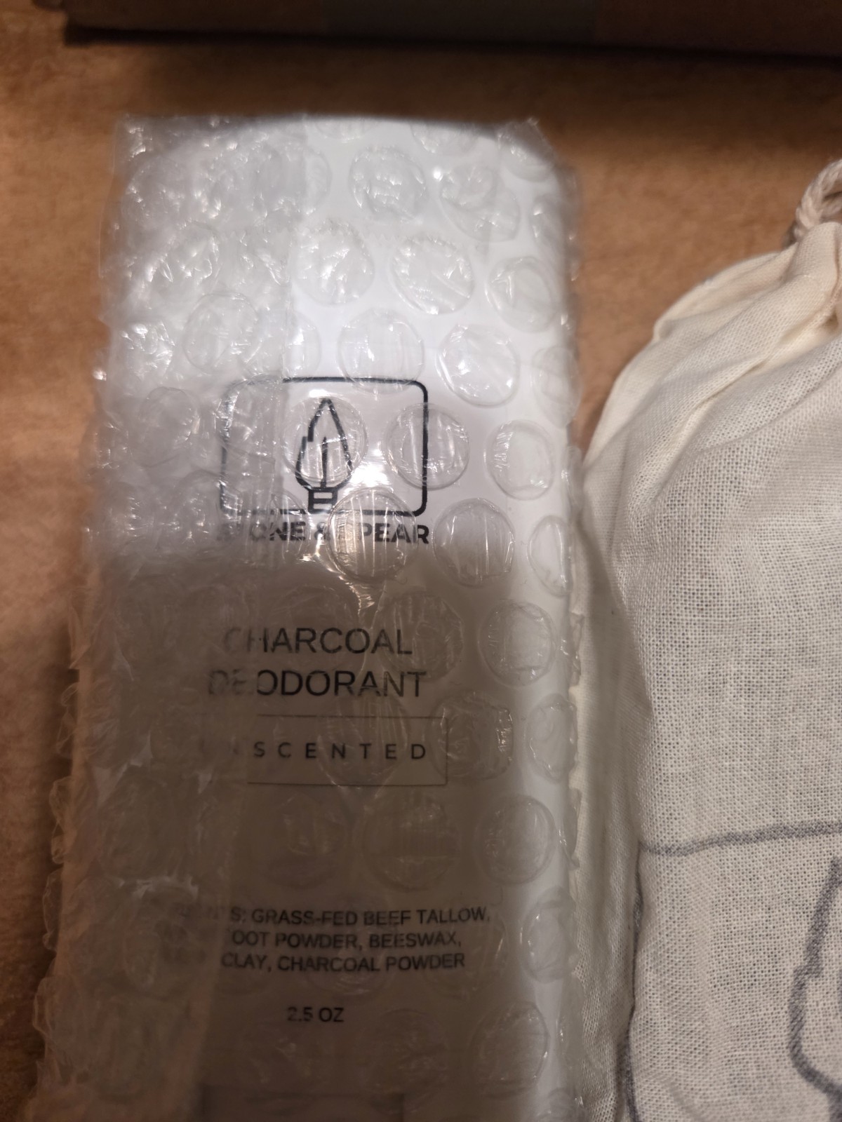 Stone & Spear Charcoal Soap and Charcoal Deoderant