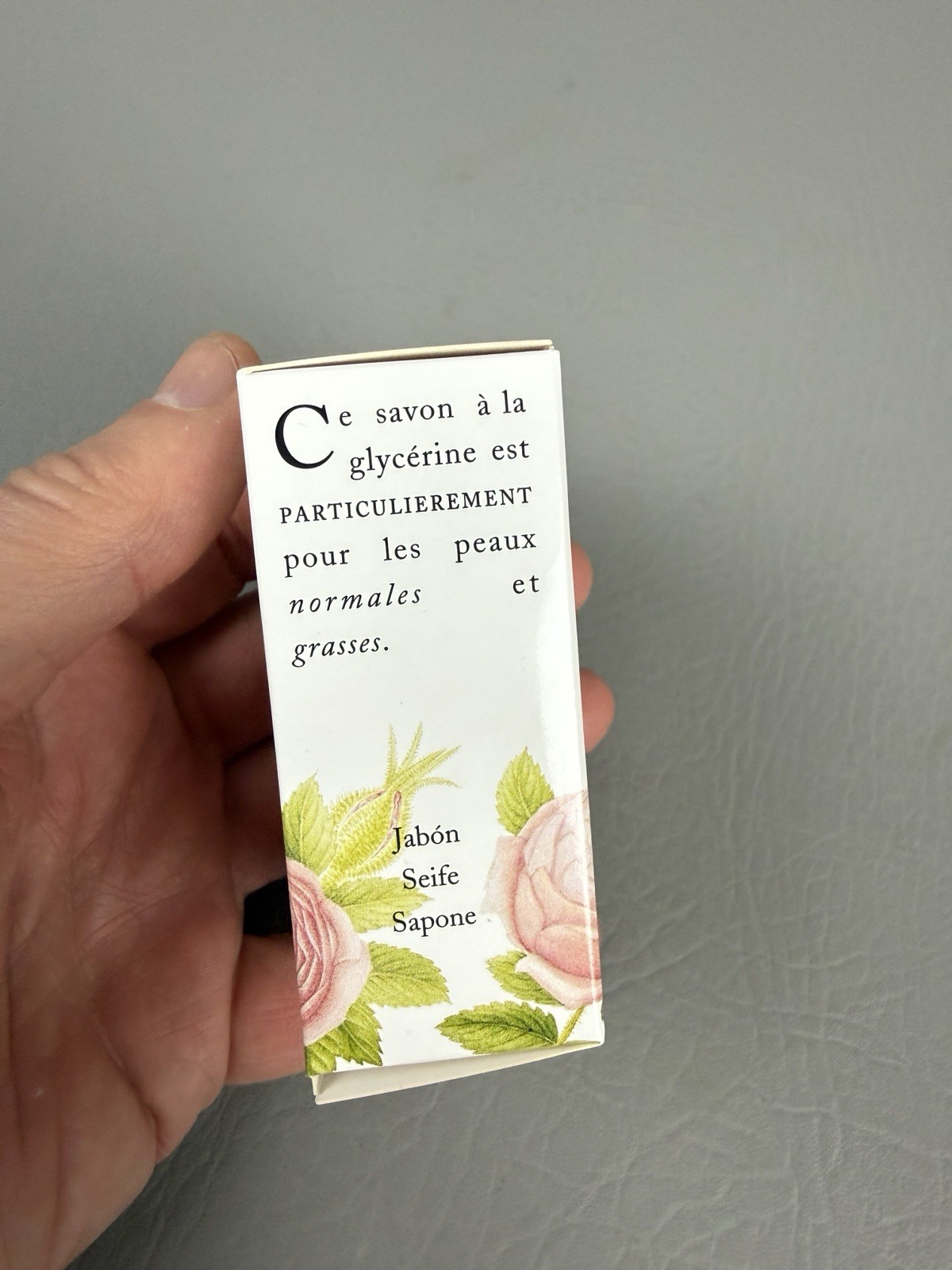 Crabtree & Evelyn Rosewater Glycerine Soap 100g 3.5 oz Made in Switzerland