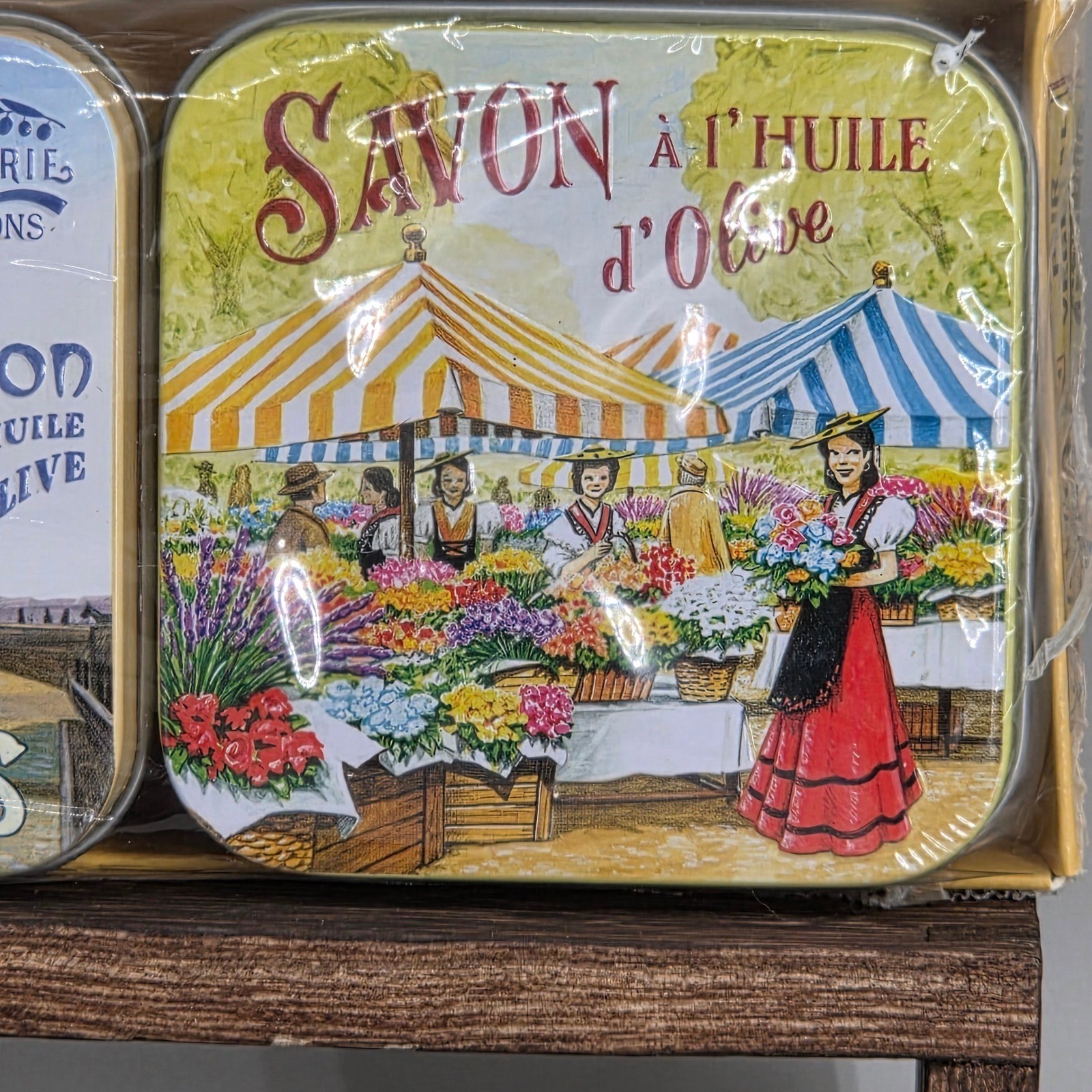 La Savonnerie de Nyons Soap Set Unisex 3x100g Paris Tins Rose de Mai French Gift