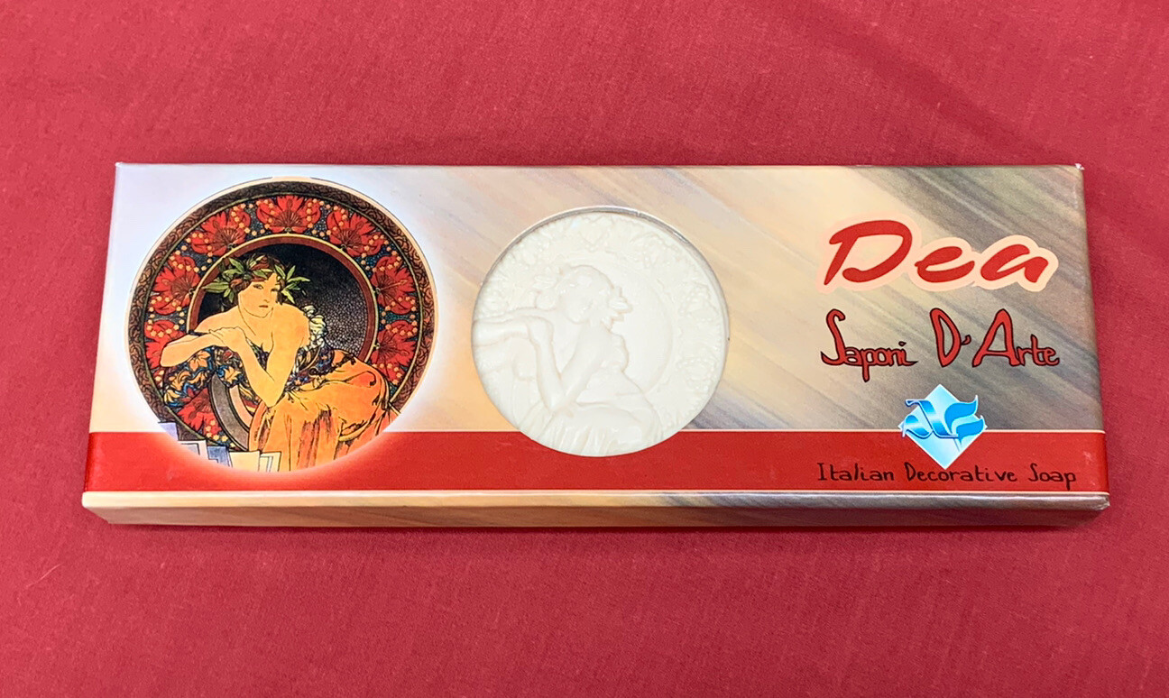 Vintage Set Of 3 ATHENAS ART SOAP BARS ITALY