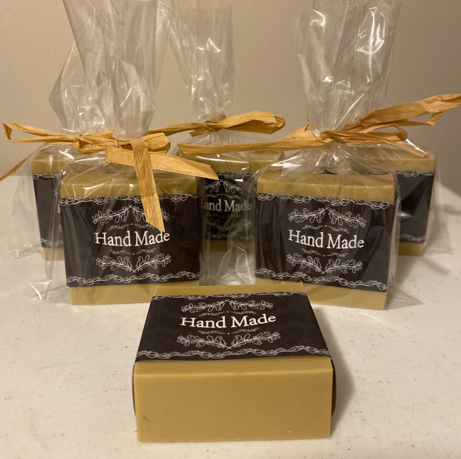 GINGERBREAD HANDMADE SOAP 1 Bar, Save Shipping By Bulk Orders