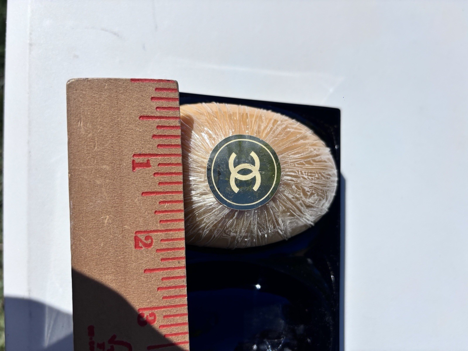 Vintage Chanel No 5 Scented One Bar Sealed Bath Soap XLarge Case Orig Box