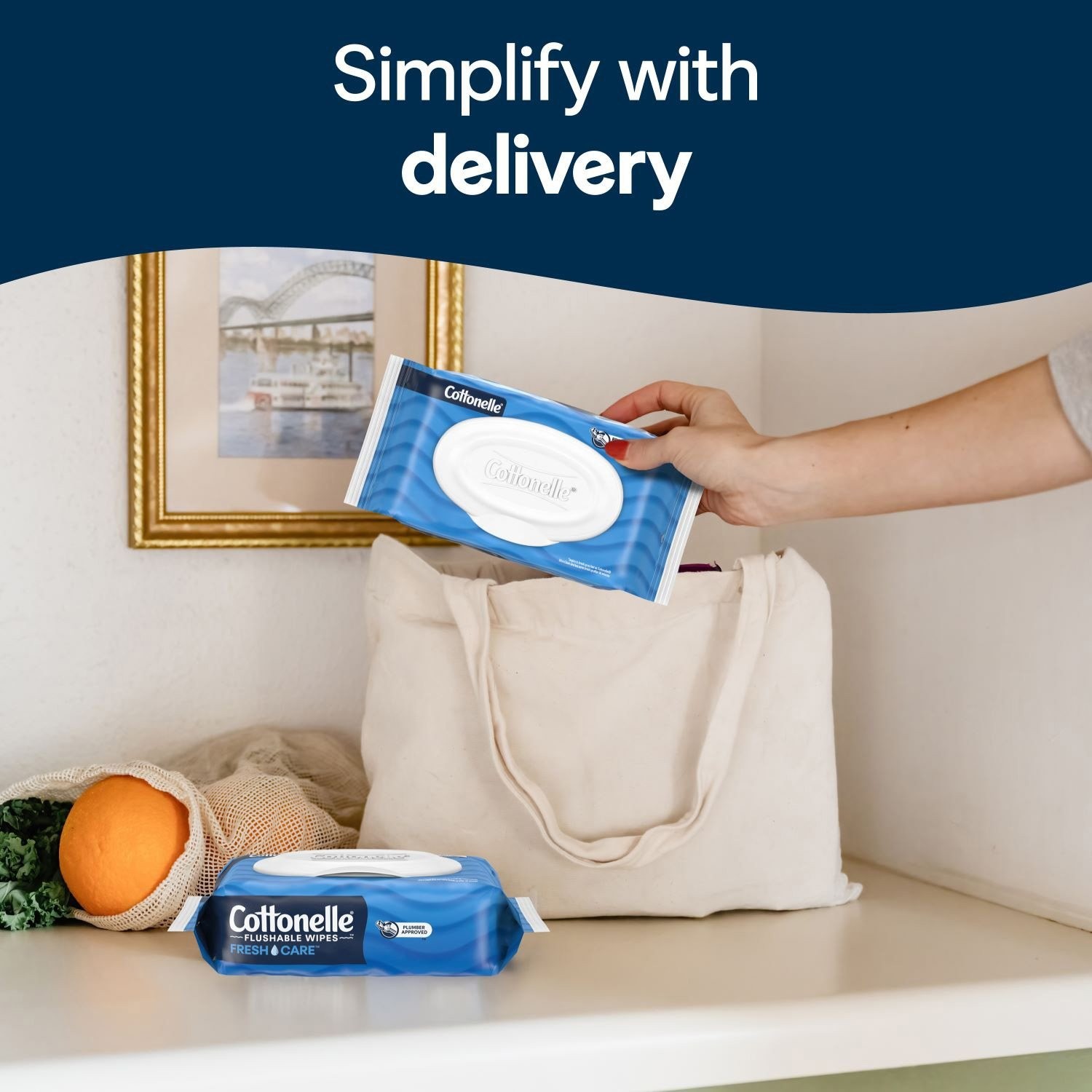 Cottonelle Flushable Wipes 560 Ct – Fresh Care Septic Safe Alcohol-Free Wipe Lot