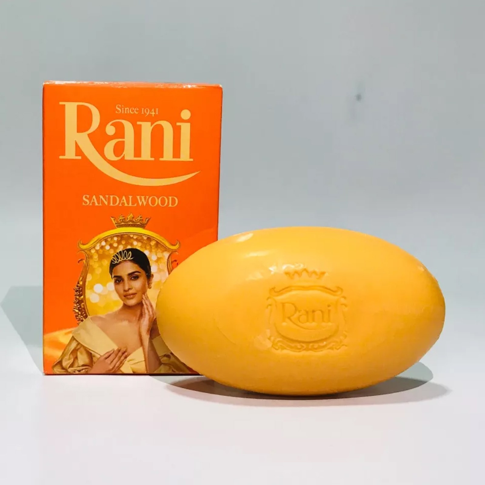 Rani Sandalwood Soap Ayurveda Natural Beauty Herbal Soap 100% Original Soap 90g