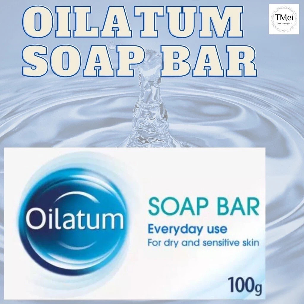 5 Boxes OILATUM Bar SOAP For Dry Skin 100g Gently Cleanses Moisturizes