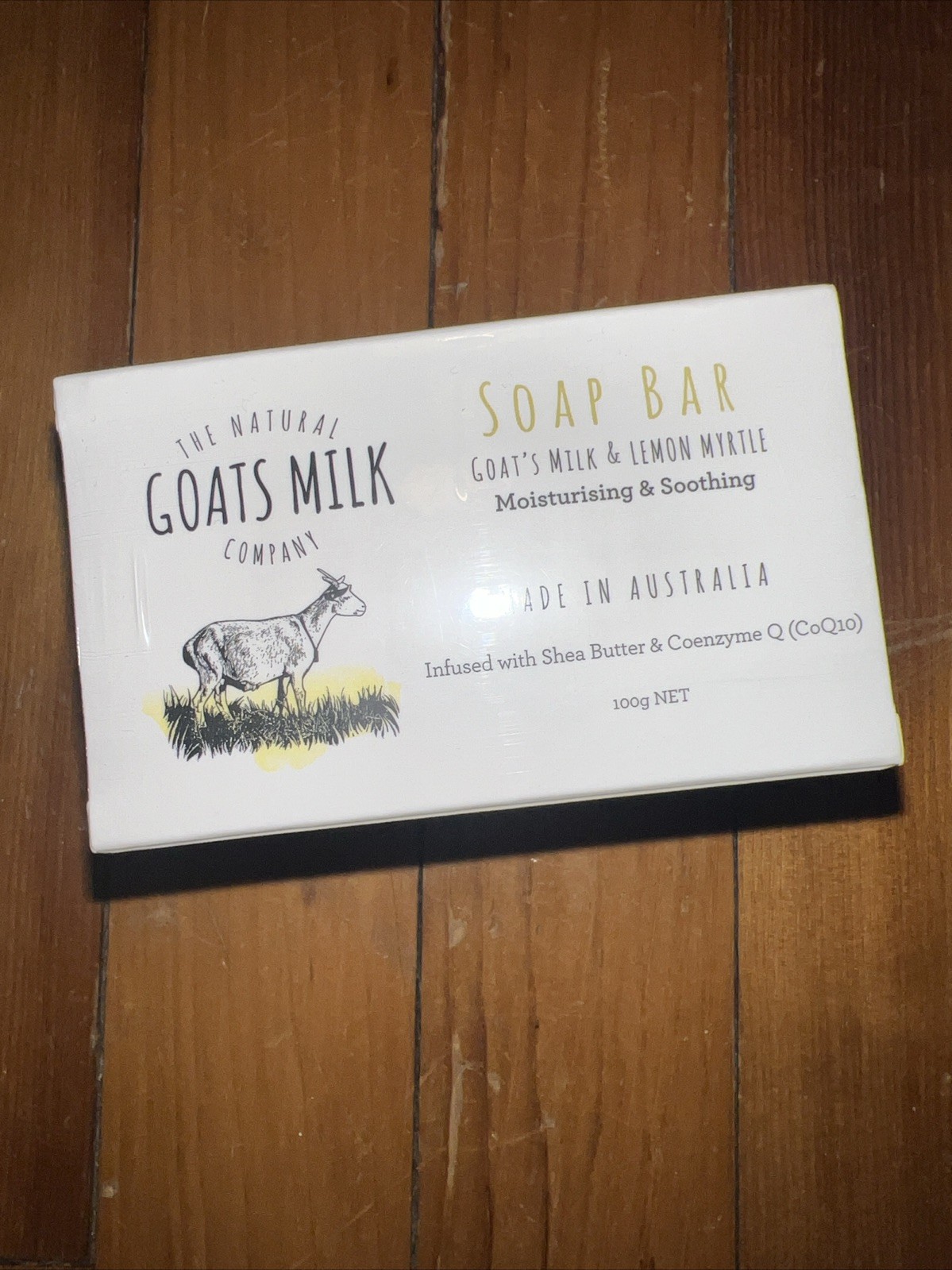 (3-PACK) The Natural Goats Milk Company Bar Soap w/Shea Butter &Co Q10 Smoothing