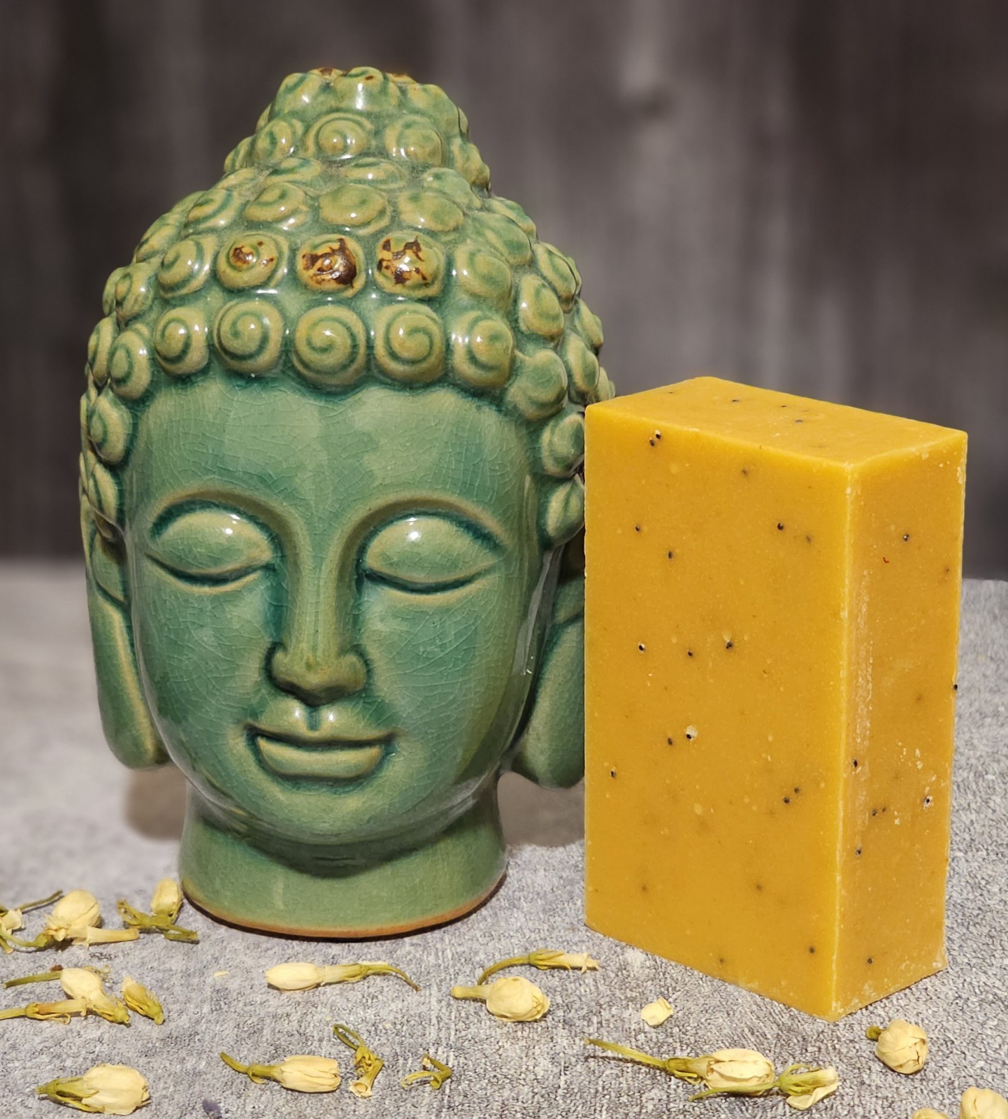 Lemon Poppyseed Handmade Soap Vegan Organic