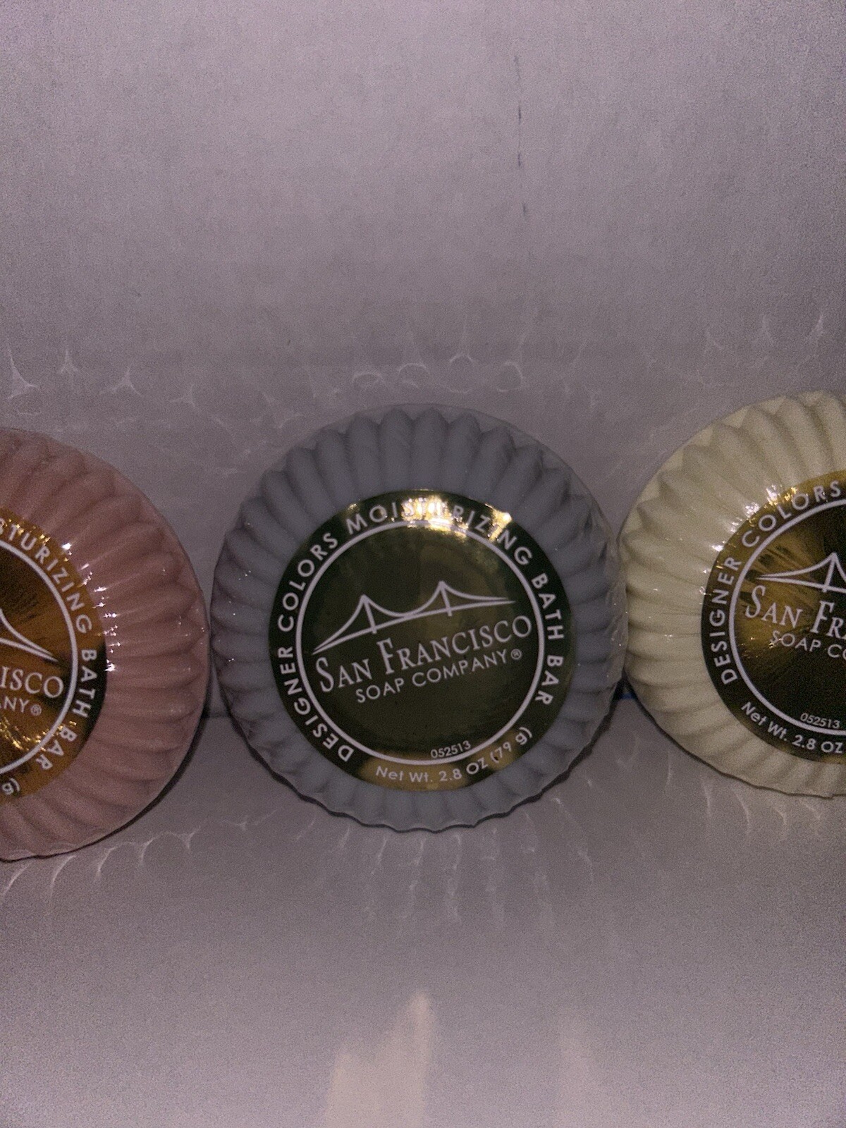 8 San Francisco Soap Company Decorative Designer Colors Moisturizing Bath Bar