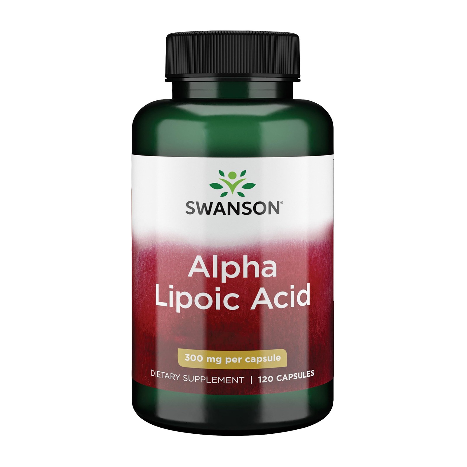Swanson Alpha Lipoic Acid Health Supplement 300 mg 120 Count (Pack of 1), Abc