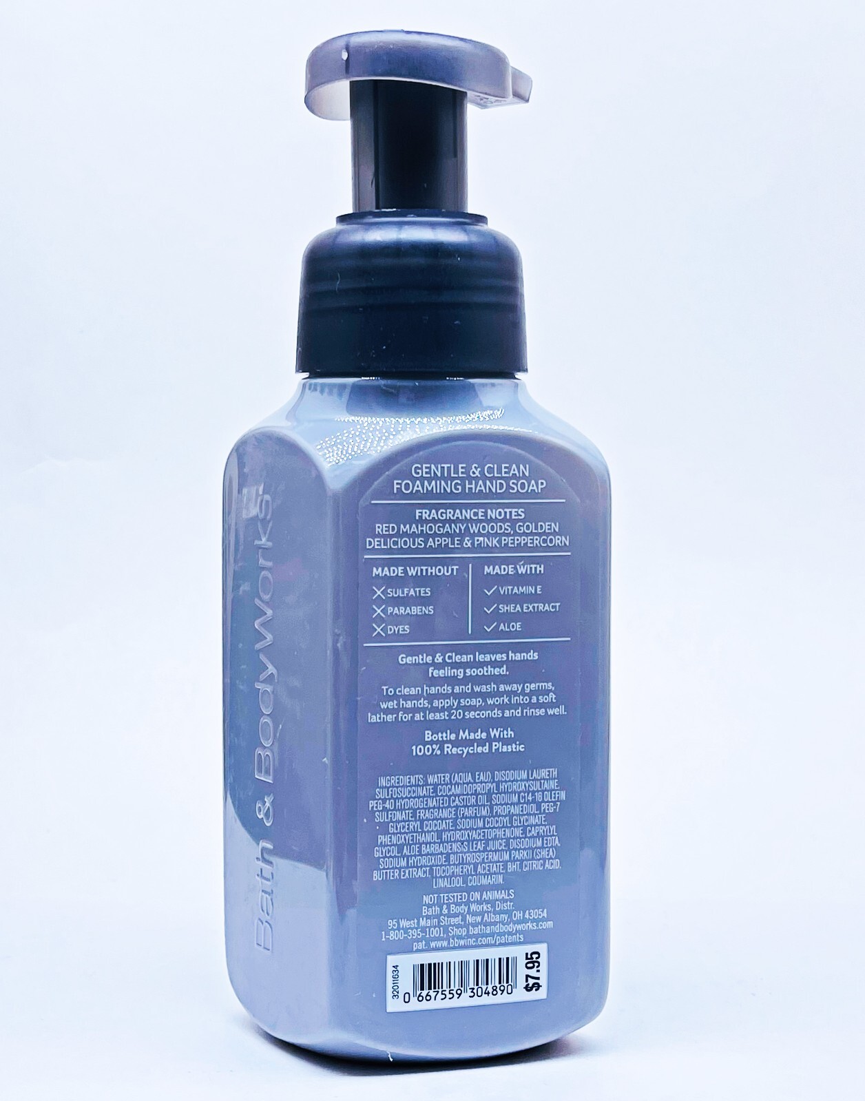 1 Bath & Body Works MAHOGANY APPLE Gentle Foaming Hand Soap 8.75 oz