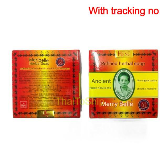 45 G Madame Heng Merry Bell Herbal Face & Body Soap Acne Freckle Groin Original