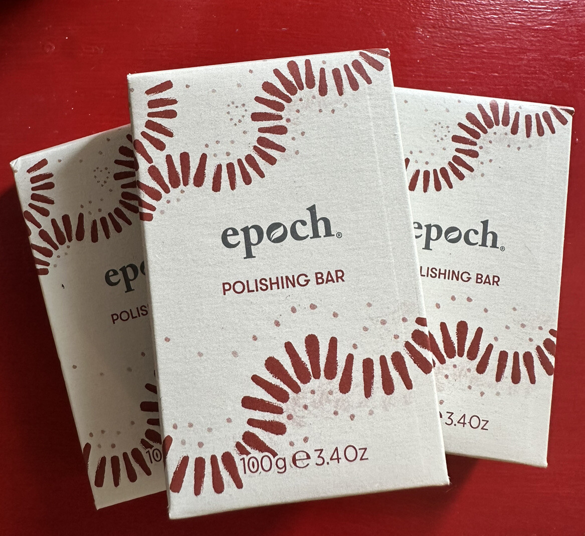 Nu Skin Epoch Polishing Bar soap 3.4 oz 3-PACK Safety-Allergy-DMD Tested!