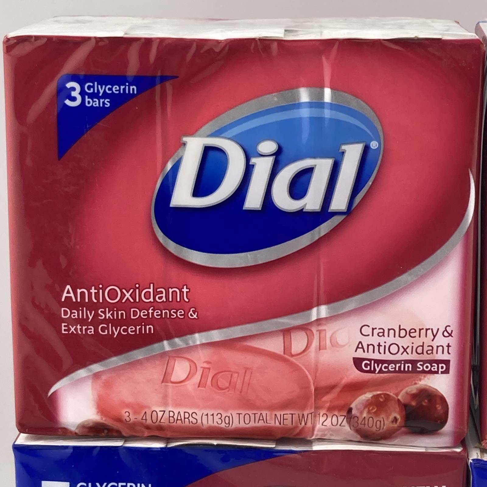 Dial Glycerin Bar Soap 3 Bars Cranberry 3 Bars White Tea 6 Bars Power Berries