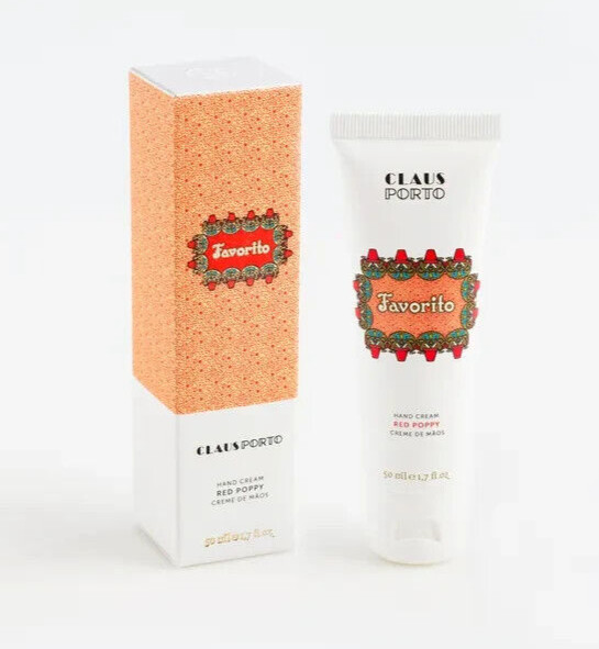 Claus Porto Hand Cream Red Poppy 50ml (1.7 fl. oz.)