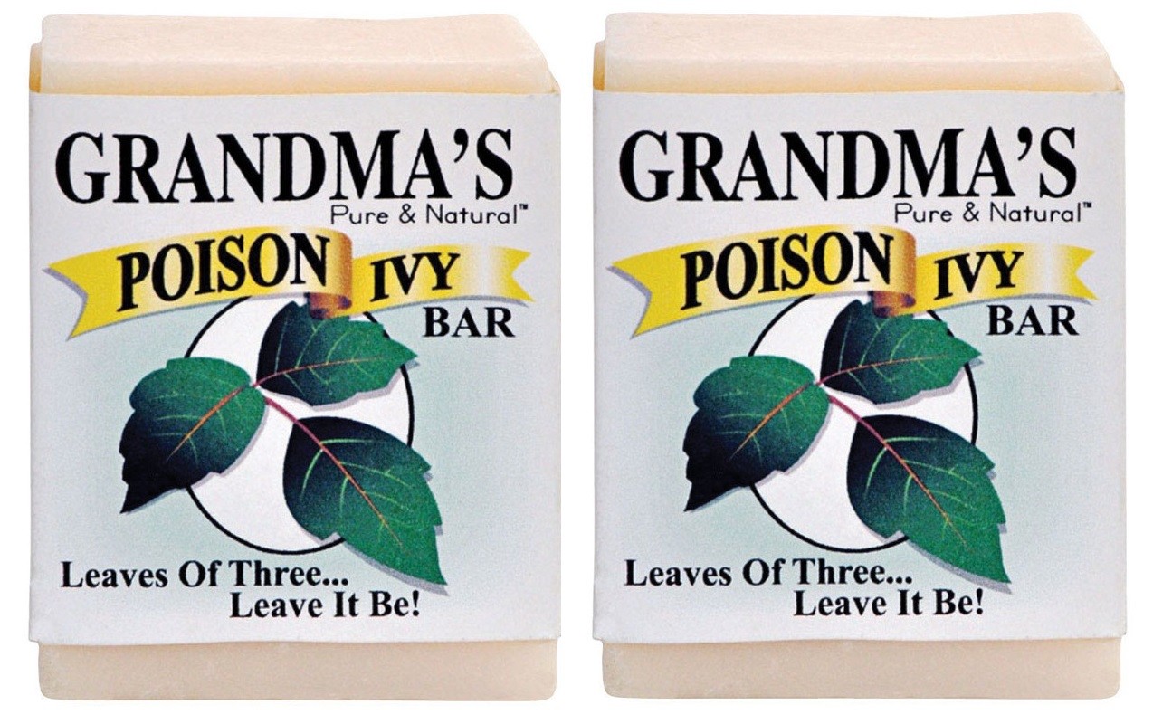 2 Grandma’s Pure & Natural Poison Ivy No Scent 2 ounce Bar Soap 67012
