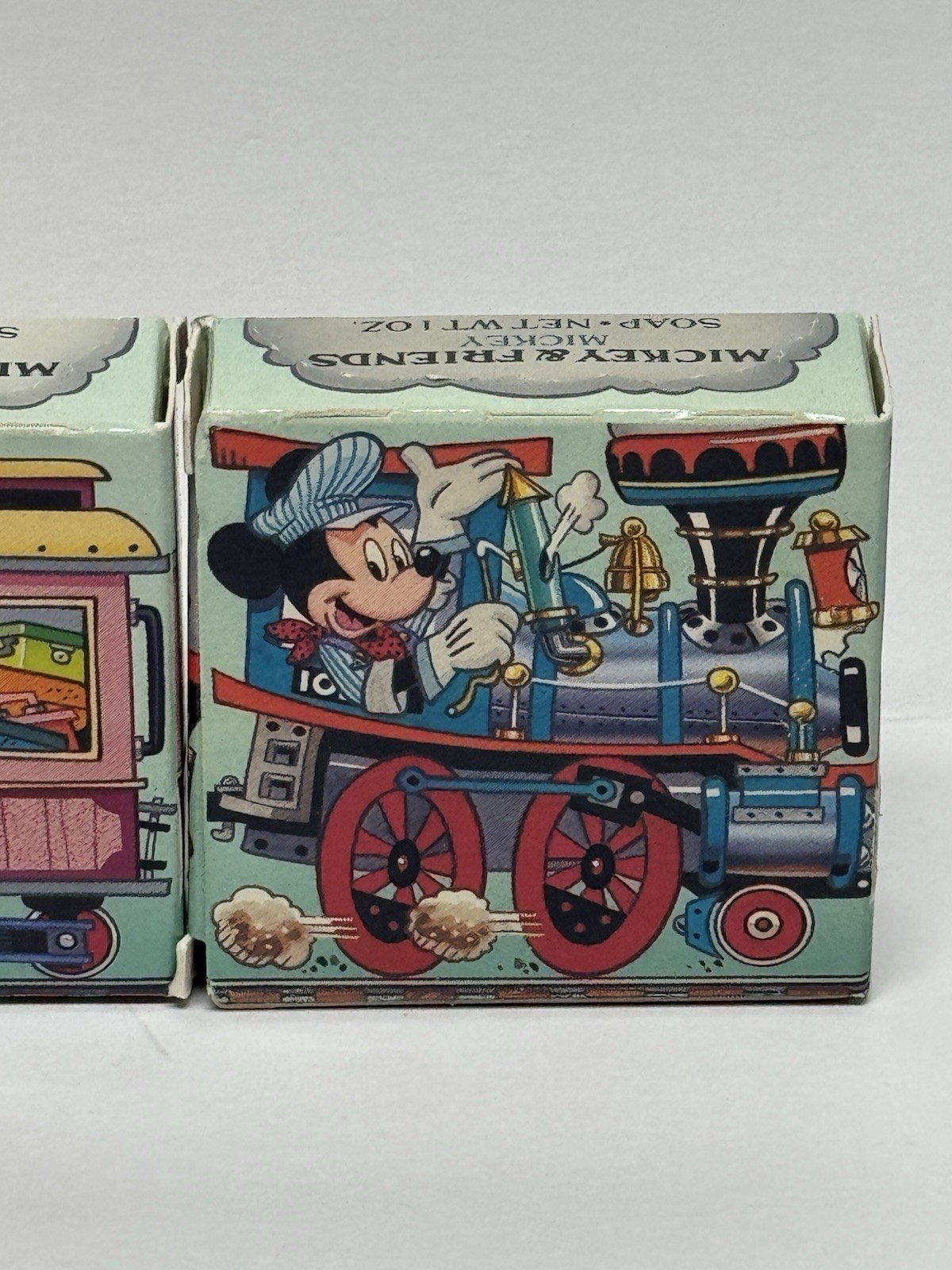 Lot Of 9 Vintage Disney Decorative Bars Of Soap NIB AVON Train