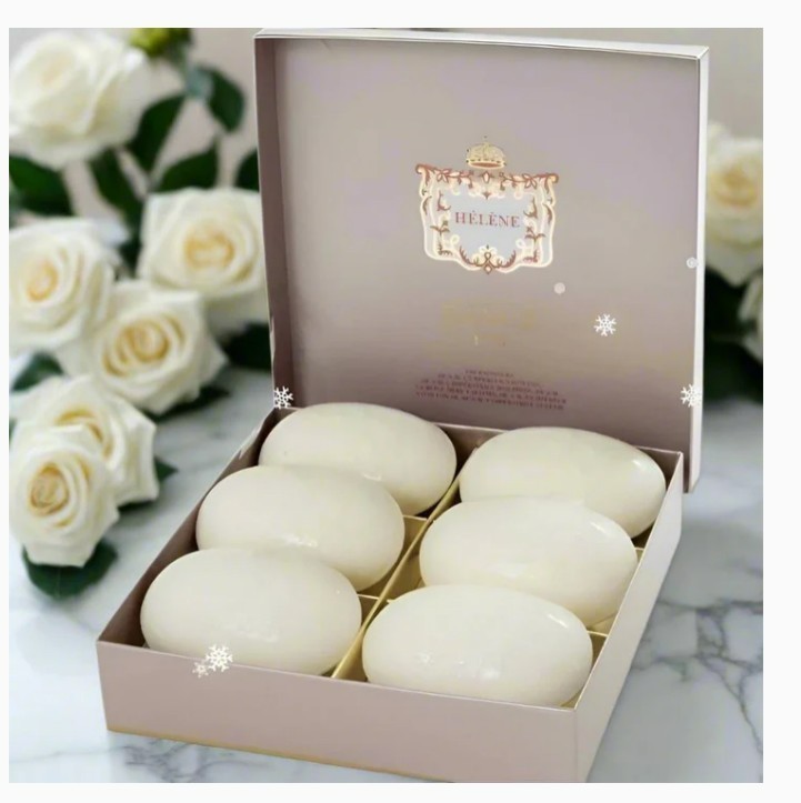 Rance 1795, Helene Coffret, Luxury Boxed Set of 6 French Perfumed Soaps, NEW