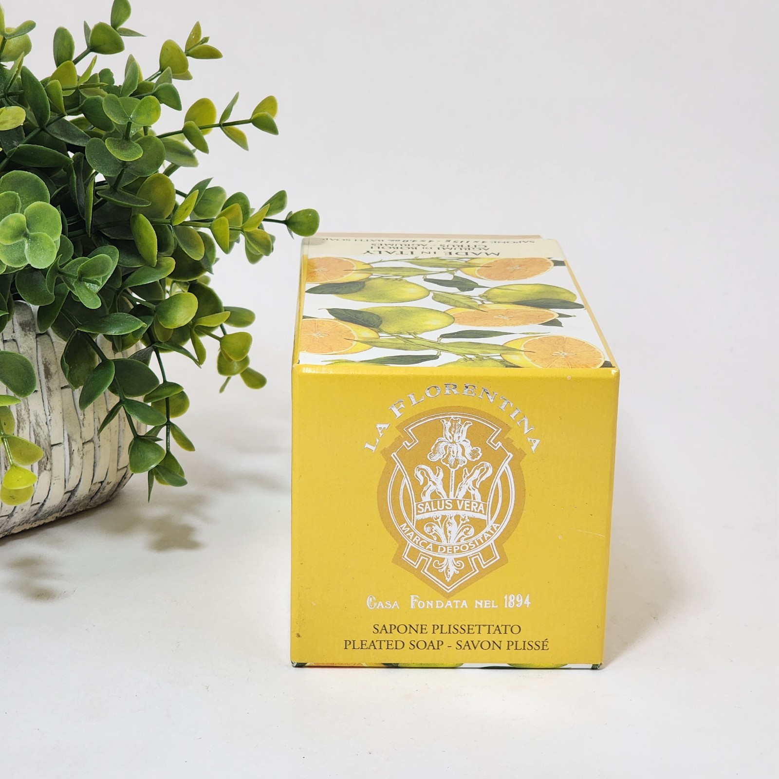 La Florentina Citrus Bar Soap Gift Set Agrumi di Boboli Saponerie Mario Fissi