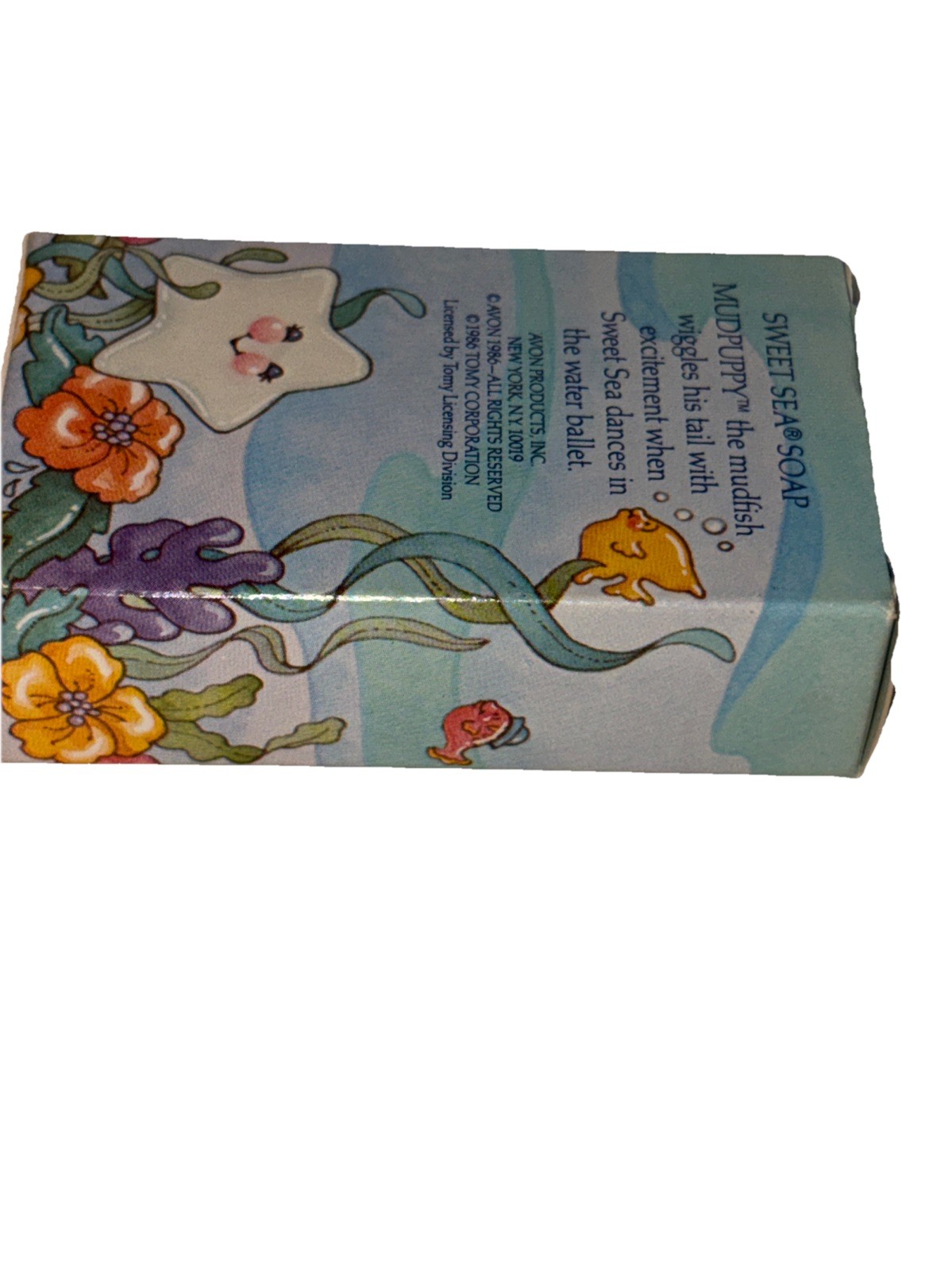 Vintage 1985 Avon Sweet Sea Bath Soap Mud Puppy Nos