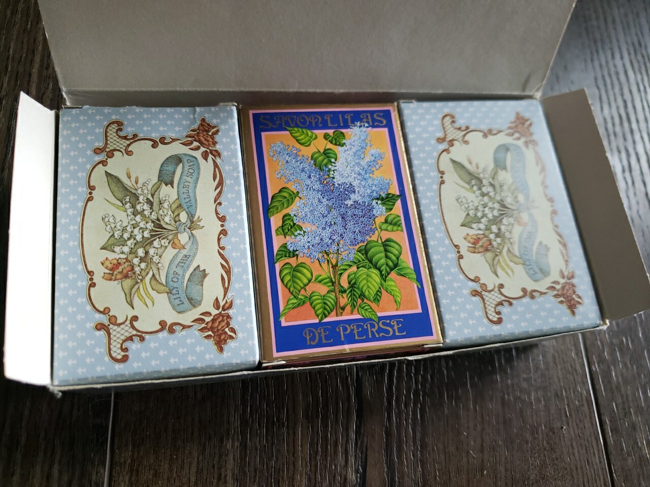 Crabtree & Evelyn Lily of the Valley Perfumed Bath Soap 3 Bars 3.5 oz each