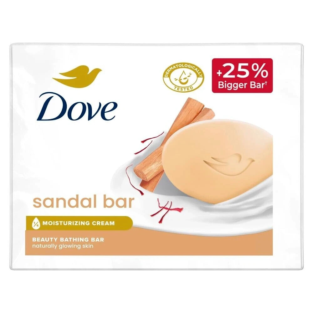 Dove Sandalwood Beauty Bar 125gm (pack of 3)