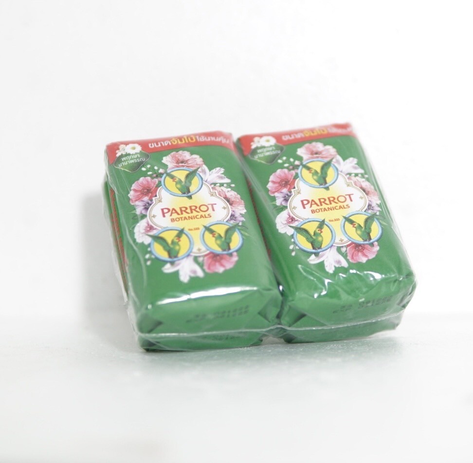 Parrot Botanical Soap, THAI ORIGINAL SOAP, The scent of various perfumed flora.