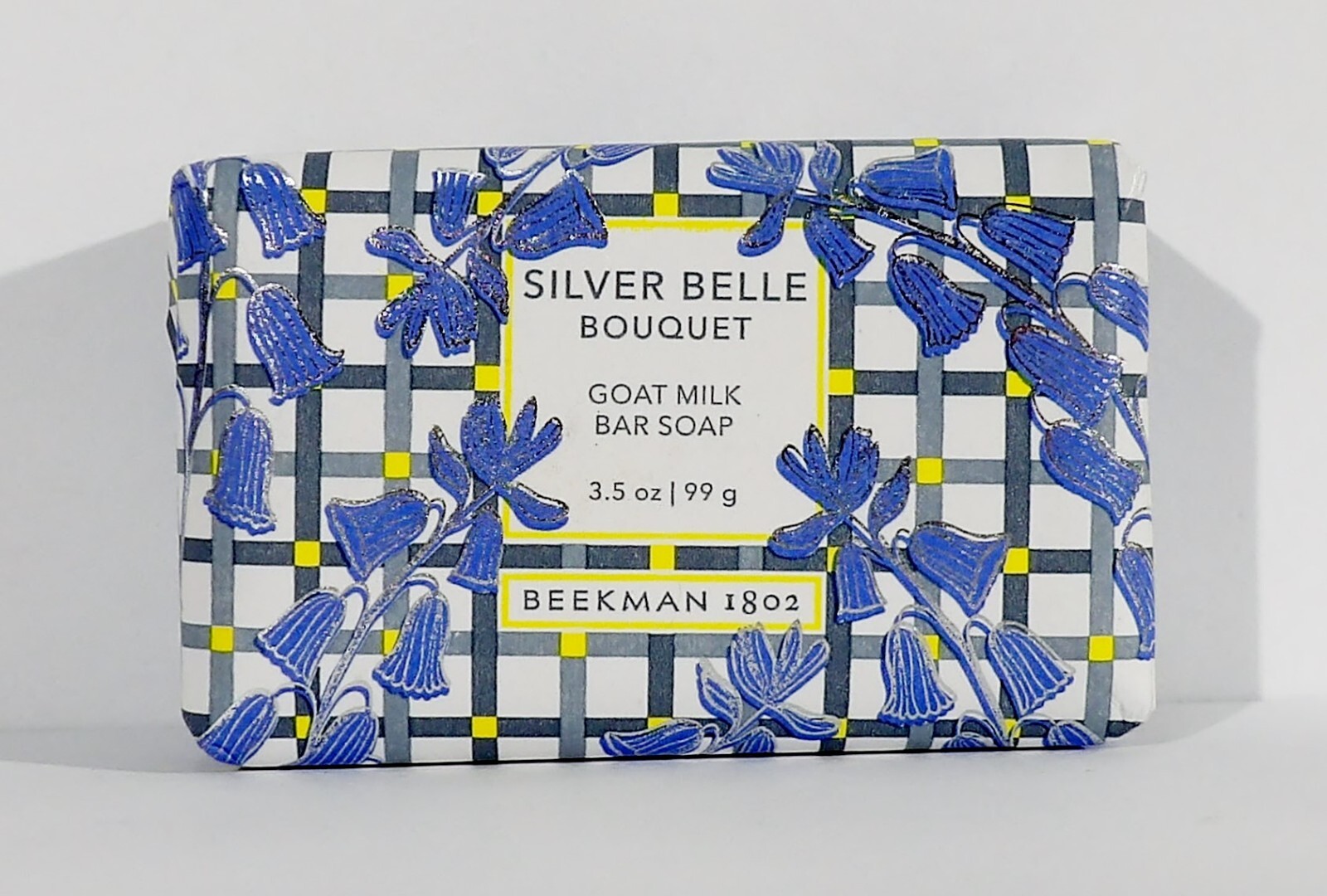 Beekman 1802 SILVER BELLE BOUQUET Goat Milk Bar Soap 3.5 oz Palm Size NEW