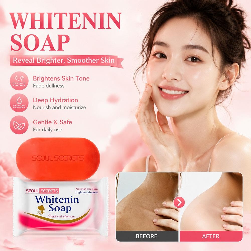 Seoul Secret Soap Lighten SkinTone Fresh MoistureArbutin Dry Skin Moisturi HOT