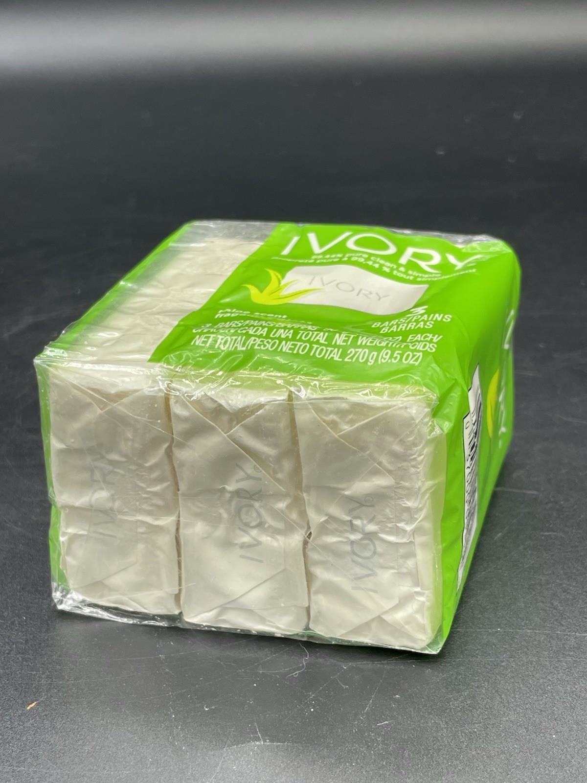New In package Ivory Bar Soap Simple Soft Smooth Skin Aloe Vera – 3 – 3oz Bars