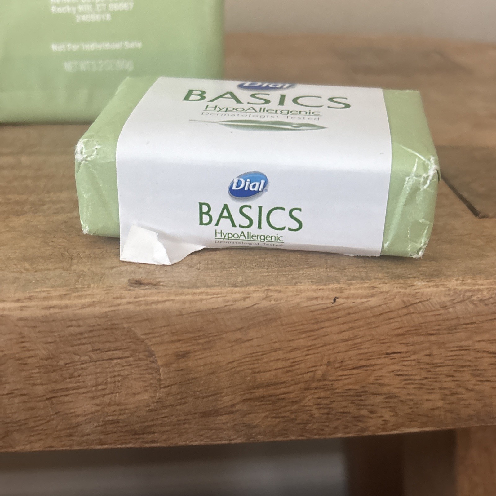 3 BARS Dial Basics Hypoallergenic Bar Soap 3.2 Oz EACH New Discontinued