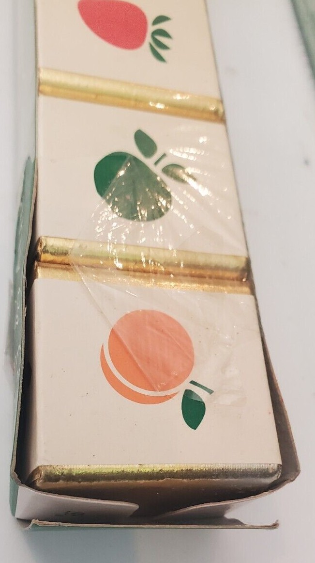 12 SAN FRANCISCO SOAP CO BATH CUBES SAMPLER Apricot, Green Apple, Strawberry NEW
