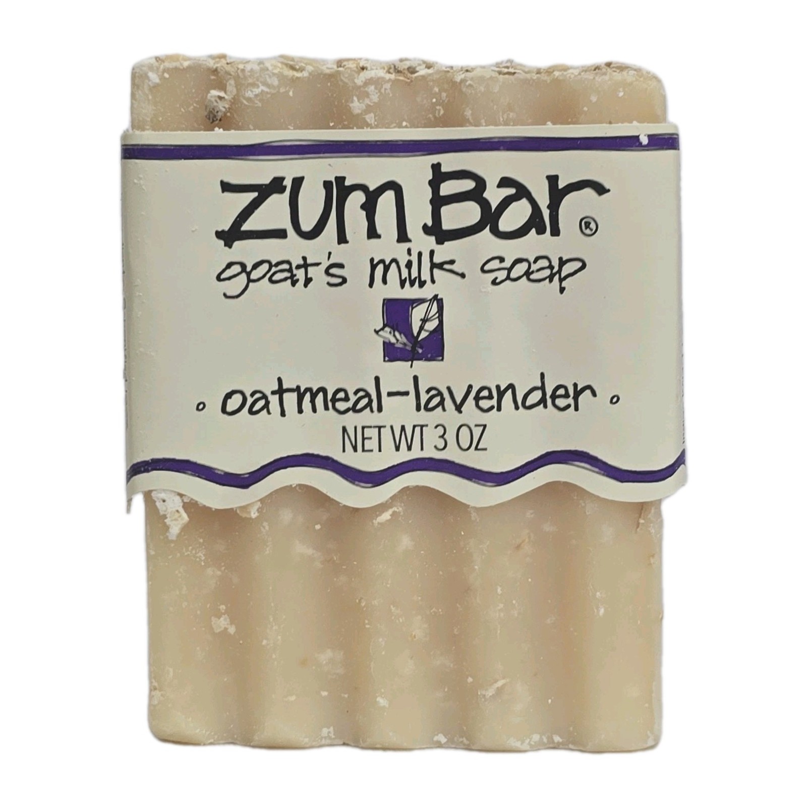 6-PACK Zum Goat’s Milk Soap Bar Oatmeal And Lavender 3 Oz Each