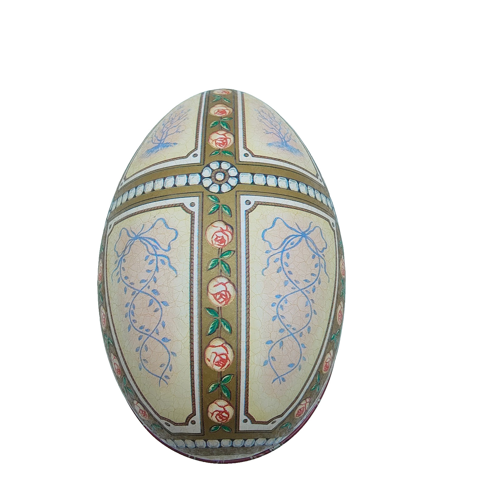 Bronnley Soap 100g 3.5 oz Blue Poppy Replica Faberge Imperial Egg 12 Panel 1899