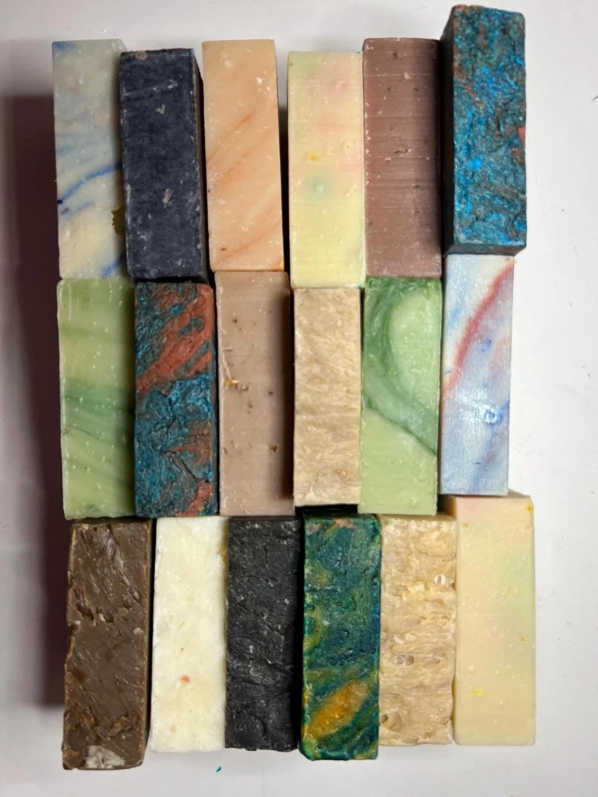 10 BARS ORGANIC Bulk LARGE 4.5+ OZ Bars Handmade Soap Organic Soap Bulk Non GMO