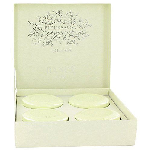 Rance Soaps – 4 x 3.5 oz Freesia Soap Box for Women