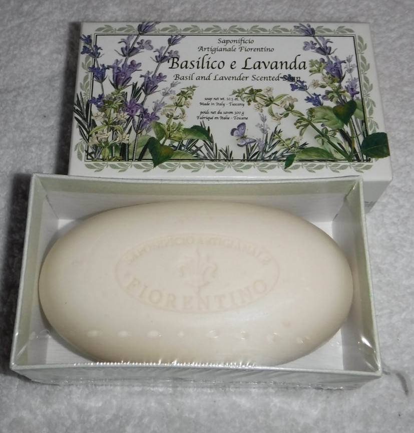 Saponificio Artigianale Fiorentino Basilico e Lavanda 10.5 oz