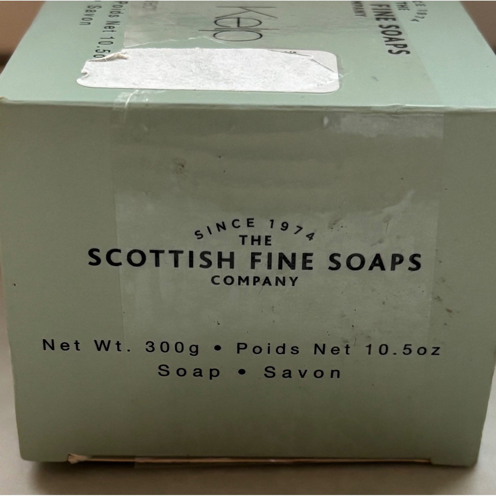 Scottish Fine Soaps Company Sea Kelp Bar Soap 300g 10.5oz Made in Scotland NEW