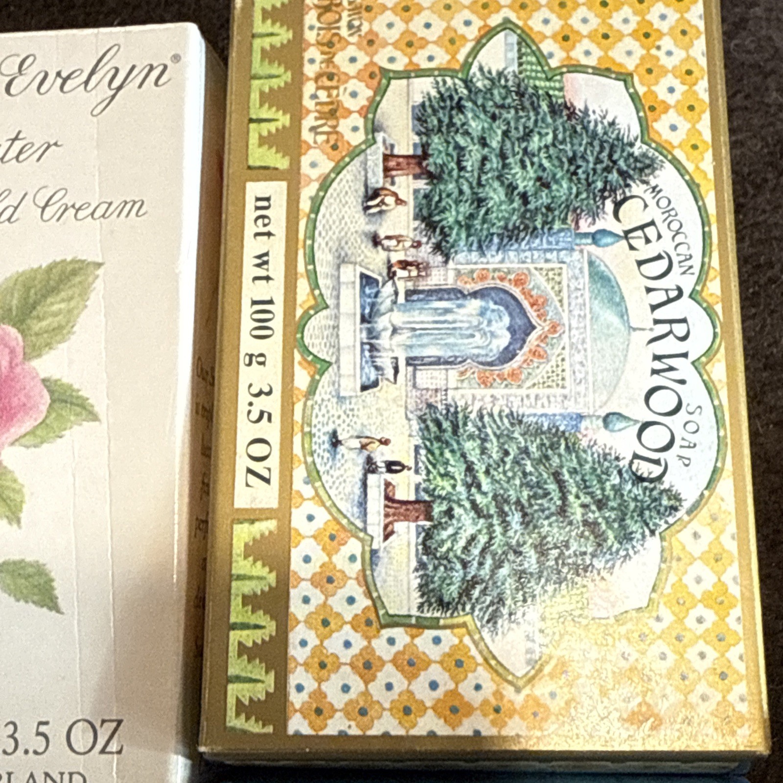 Lot Of 4 Different Crabtree & Evelyn Bar Soaps 3.5oz Each