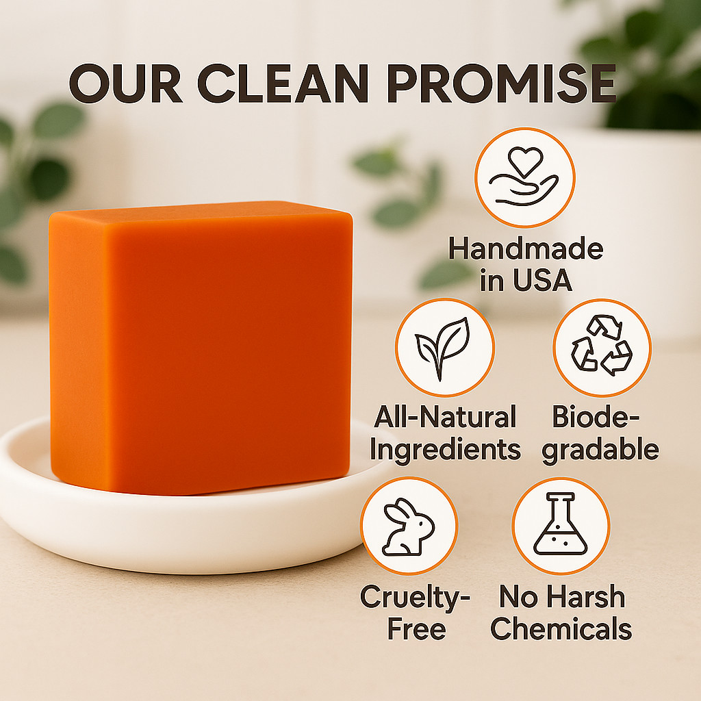 Handmade Soap – Natural Organi Turmeric Soap
